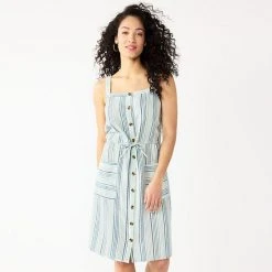 Women's Sonoma Goods For Life® Print Button-Front Tank Dress Blue Floral -Sonoma Goods For Life Shop unnamed file 10020