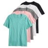 Men's Sonoma Goods For Life® 5-Pack Crew Tees Blue Teal Asssorted -Sonoma Goods For Life Shop unnamed file 10211