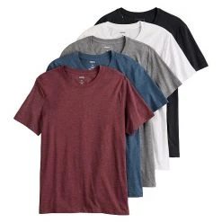 Men's Sonoma Goods For Life® 5-Pack Crew Tees Blue Teal Asssorted -Sonoma Goods For Life Shop unnamed file 10215