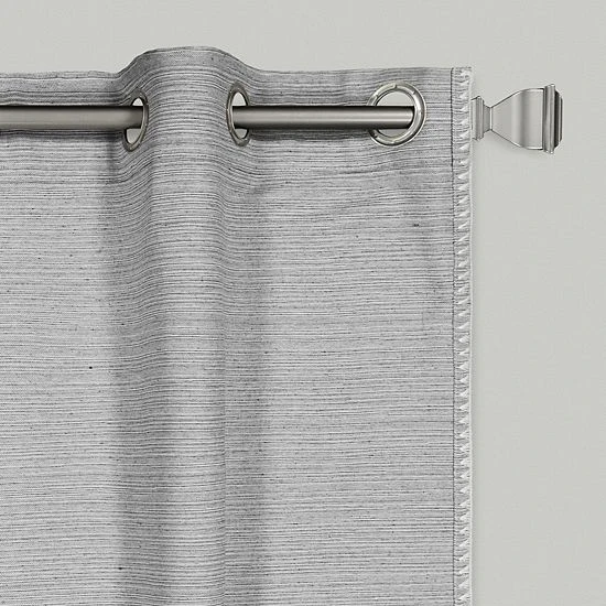 Sonoma Goods For Life® Naya 2-pack Window Curtain Set Gray 4 Sonoma Goods For Life® Naya 2-pack Window Curtain Set Gray - Image 2