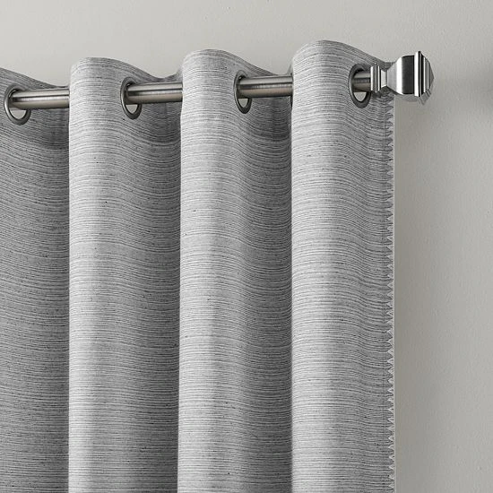 Sonoma Goods For Life® Naya 2-pack Window Curtain Set Gray 7 Sonoma Goods For Life® Naya 2-pack Window Curtain Set Gray - Image 5