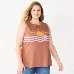 Plus Size Sonoma Goods For Life® Graphic Muscle Tank California -Sonoma Goods For Life Shop unnamed file 10287