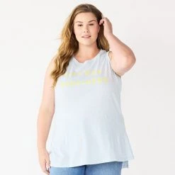 Plus Size Sonoma Goods For Life® Graphic Muscle Tank California -Sonoma Goods For Life Shop unnamed file 10290