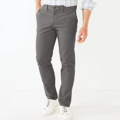 Men's Sonoma Goods For Life® Straight-Fit Stretch Chino Pants Rock Wall -Sonoma Goods For Life Shop unnamed file 1031