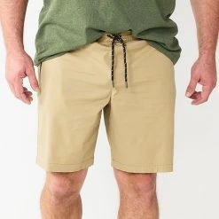 Big & Tall Sonoma Goods For Life® Jogger Shorts Khaki -Sonoma Goods For Life Shop unnamed file 10313