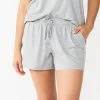 Women's Sonoma Goods For Life® Essential Pajama Shorts Heather Gray -Sonoma Goods For Life Shop unnamed file 10336