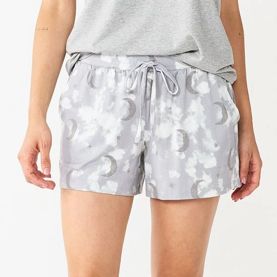 Women's Sonoma Goods For Life® Essential Pajama Shorts Heather Gray 9 Women's Sonoma Goods For Life® Essential Pajama Shorts Heather Gray - Image 7