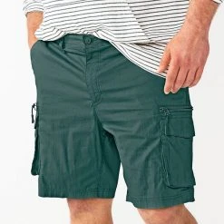 Big & Tall Sonoma Goods For Life® Cargo Shorts Olive -Sonoma Goods For Life Shop unnamed file 10364