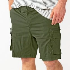 Big & Tall Sonoma Goods For Life® Cargo Shorts Olive -Sonoma Goods For Life Shop unnamed file 10365