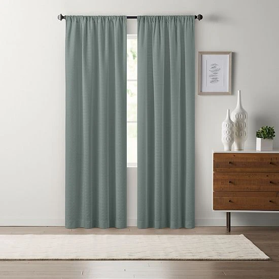 Sonoma Goods For Life® Scott Window Curtain Set Green 3 Sonoma Goods For Life® Scott Window Curtain Set Green