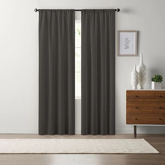 Sonoma Goods For Life® Scott Window Curtain Set Green 6 Sonoma Goods For Life® Scott Window Curtain Set Green - Image 4