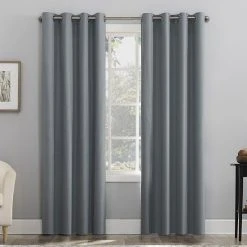 Sonoma Goods For Life® Recycled Polyester Strie Texture 100% Blackout Grommet Window Curtain Aqua 14 Sonoma Goods For Life® Recycled Polyester Strie Texture 100% Blackout Grommet Window Curtain Aqua -Sonoma Goods For Life Shop unnamed file 10456