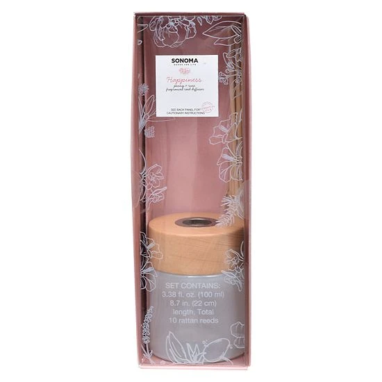 Sonoma Goods For Life® Spa Happiness Peony & Rose Reed Diffuser 3 Sonoma Goods For Life® Spa Happiness Peony & Rose Reed Diffuser