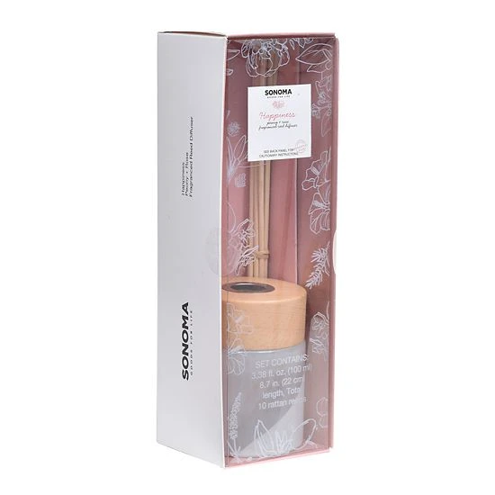 Sonoma Goods For Life® Spa Happiness Peony & Rose Reed Diffuser 5 Sonoma Goods For Life® Spa Happiness Peony & Rose Reed Diffuser - Image 3