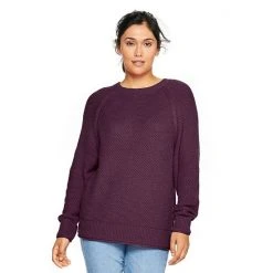 Women's Sonoma Goods For Life® All Over Stitch Crewneck Sweater Mauve 34 Women's Sonoma Goods For Life® All Over Stitch Crewneck Sweater Mauve -Sonoma Goods For Life Shop unnamed file 1052