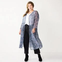 Plus Size Sonoma Goods For Life® Ruffled Tiered Floral Duster Cardigan Blue Floral 8 Plus Size Sonoma Goods For Life® Ruffled Tiered Floral Duster Cardigan Blue Floral -Sonoma Goods For Life Shop unnamed file 10553