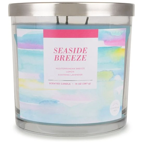 Sonoma Goods For Life® Seaside Breeze 14-oz. Candle Jar 3 Sonoma Goods For Life® Seaside Breeze 14-oz. Candle Jar