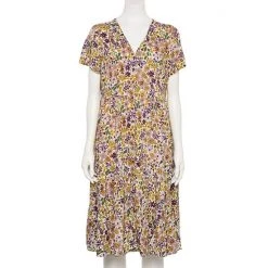 Petite Sonoma Goods For Life® Button Front Tiered Midi Dress Pink Floral -Sonoma Goods For Life Shop unnamed file 10685