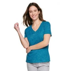 Women's Tall Sonoma Goods For Life® Everyday V-Neck Tee Puebla Brown -Sonoma Goods For Life Shop unnamed file 10695