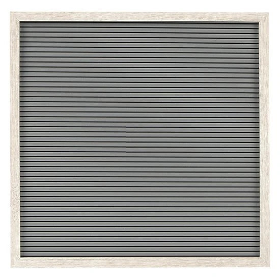 Sonoma Goods For Life® 12" X 12" Letterboard Gray Slates With White Frame 3 Sonoma Goods For Life® 12" X 12" Letterboard Gray Slates With White Frame