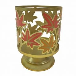 Sonoma Goods For Life® Leaves Pedestal Candleholder Sleeve Table Decor