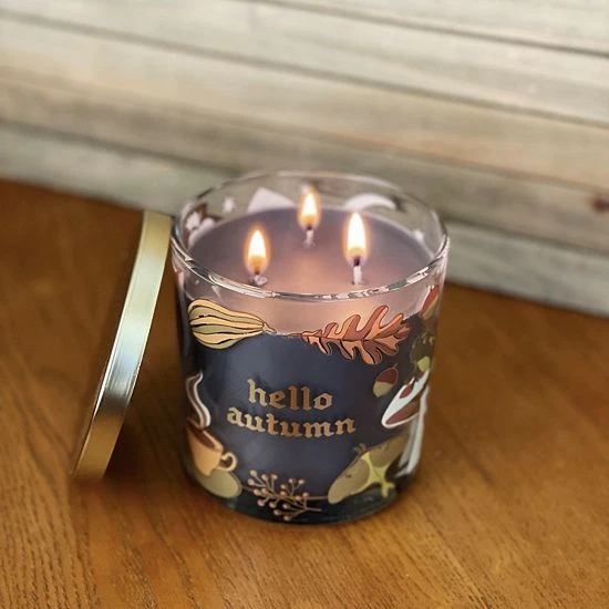 Sonoma Goods For Life® Hello Autumn 13-oz. 3-Wick Jar Candle 5 Sonoma Goods For Life® Hello Autumn 13-oz. 3-Wick Jar Candle - Image 3