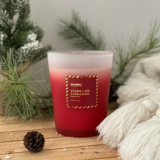 Sonoma Goods For Life® Sparkling Cinnamon 30-oz. Candle Jar 5 Sonoma Goods For Life® Sparkling Cinnamon 30-oz. Candle Jar - Image 3