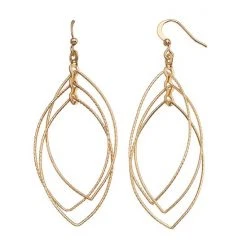 Sonoma Goods For Life™ Nickel Free Triple Marquise Drop Earrings Rose Gold Tone -Sonoma Goods For Life Shop unnamed file 10963