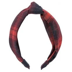 Sonoma Goods For Life® Red Plaid Top Knot Headband