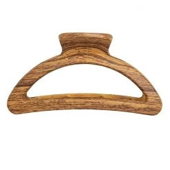 Sonoma Goods For Life® Wood Printed Half Circle Claw Clip