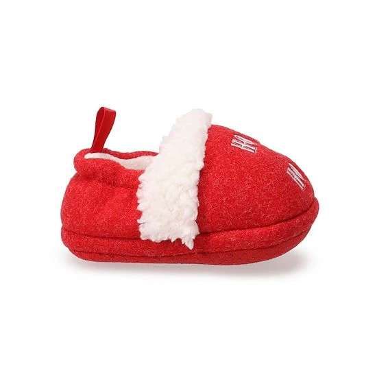 Sonoma Goods For Life Baby Jammies For Your Families® Ho! Ho! Ho! Slippers 4 Sonoma Goods For Life Baby Jammies For Your Families® Ho! Ho! Ho! Slippers - Image 2