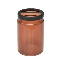 Sonoma Goods For Life® Amber Glass Toothbrush Holder