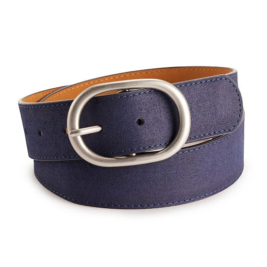 Women's Sonoma Goods For Life® Centerbar Buckle Belt With Border Stitch 4 Women's Sonoma Goods For Life® Centerbar Buckle Belt With Border Stitch - Image 2