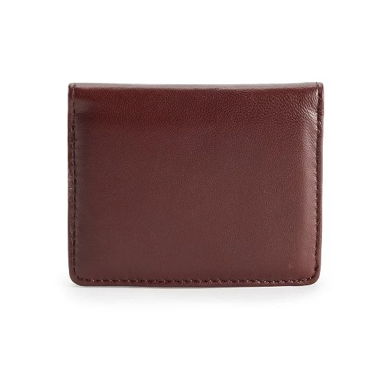 Sonoma Goods For Life® Lambskin Leather RFID-Blocking Mini Bifold Wallet Hawthorne Rose 6 Sonoma Goods For Life® Lambskin Leather RFID-Blocking Mini Bifold Wallet Hawthorne Rose - Image 4