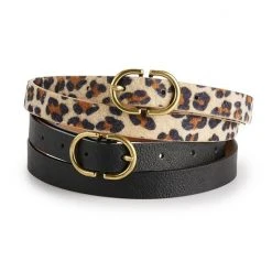 Women's Sonoma Goods For Life® Centerbar Buckle 2 Belts -Sonoma Goods For Life Shop unnamed file 11171