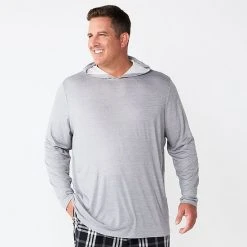 Big & Tall Sonoma Goods For Life® Hoodie Light Gray Space Dye -Sonoma Goods For Life Shop unnamed file 11199