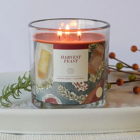 Sonoma Goods For Life® Harvest Feast 14-oz. Candle Jar 4 Sonoma Goods For Life® Harvest Feast 14-oz. Candle Jar - Image 2