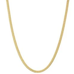 Sonoma Goods For Life® 18" Herringbone Chain Necklace Silver Tone