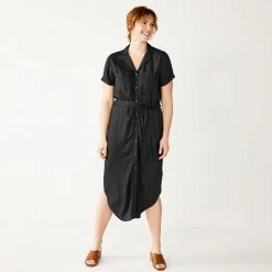 Petite Sonoma Goods For Life® Midi Shirtdress Black 13 Petite Sonoma Goods For Life® Midi Shirtdress Black -Sonoma Goods For Life Shop unnamed file 11320