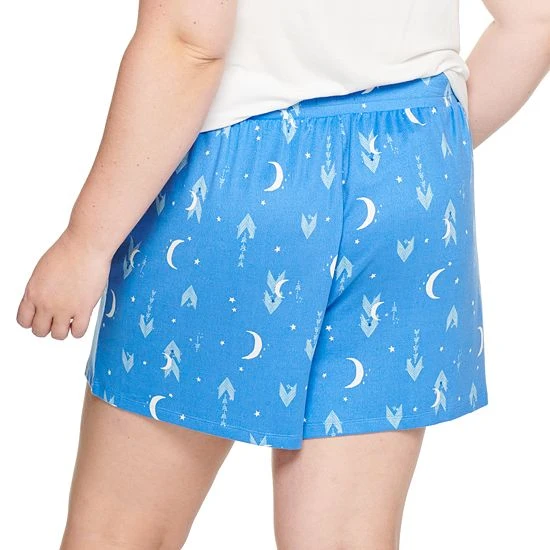 Plus Size Sonoma Goods For Life® Knit Pajama Shorts Navy Texas Stars 4 Plus Size Sonoma Goods For Life® Knit Pajama Shorts Navy Texas Stars - Image 2