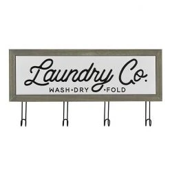 Sonoma Goods For Life® 4-Hook Laundry Co. Wall Decor