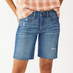 Petite Sonoma Goods For Life® High-Rise Bermuda Jean Shorts Leslie 8 Petite Sonoma Goods For Life® High-Rise Bermuda Jean Shorts Leslie -Sonoma Goods For Life Shop unnamed file 11364