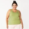 Plus Size Sonoma Goods For Life® Essential Pajama Tank Top Heather Gray -Sonoma Goods For Life Shop unnamed file 11396