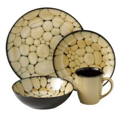 Sonoma Goods For Life™ Cobblestone 16-pc. Dinnerware Set
