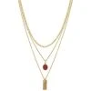 Sonoma Goods For Life® Gold Tone 3-Row Matte Enamel & Metal Multi-Strand Pendant Necklace -Sonoma Goods For Life Shop unnamed file 11465