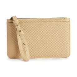 Sonoma Goods For Life® RFID-Blocking Wristlet Woven Warm Taupe