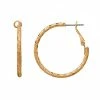 Sonoma Goods For Life® Gold Tone Textured Nickel Free Hoop Earrings -Sonoma Goods For Life Shop unnamed file 11536