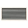 Sonoma Goods For Life® 14" X 7" Letterboard Gray Slats With White Frame