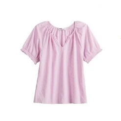 Women's Sonoma Goods For Life® Shirred V-neck Top Black White Embroidery 11 Women's Sonoma Goods For Life® Shirred V-neck Top Black White Embroidery -Sonoma Goods For Life Shop unnamed file 11565