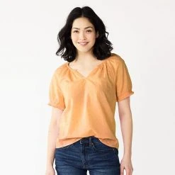 Women's Sonoma Goods For Life® Shirred V-neck Top Black White Embroidery 13 Women's Sonoma Goods For Life® Shirred V-neck Top Black White Embroidery -Sonoma Goods For Life Shop unnamed file 11567